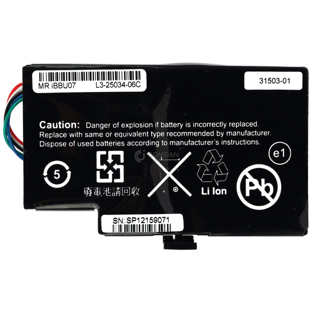 L3-25034-06C LSI MEGARAID IBBU07 BATTERIE BACKUP IBBU07, 31503-01